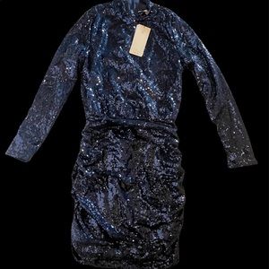 Formal and Shiny sequence dress